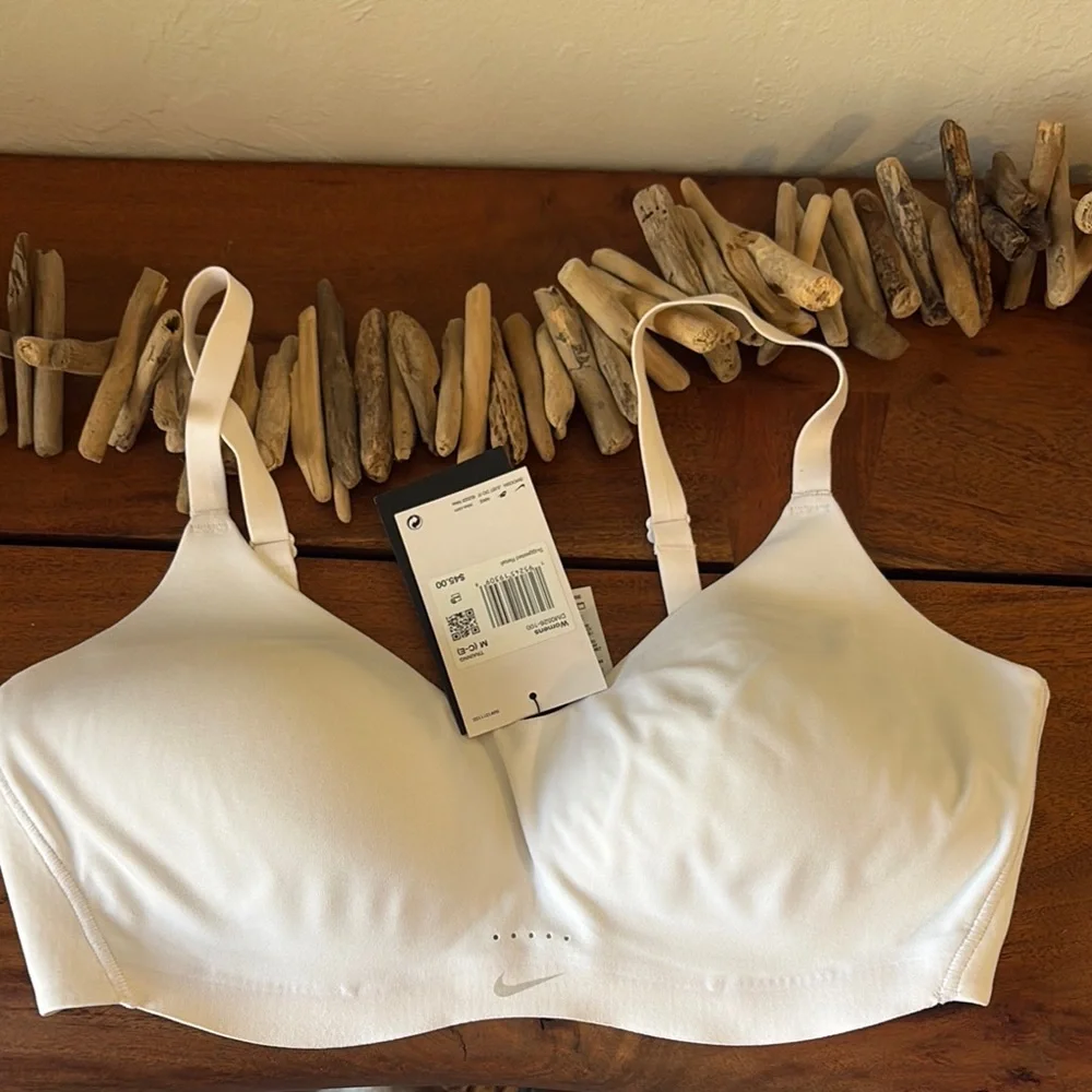 Nike Women's White Bra - Picture 1 of 2